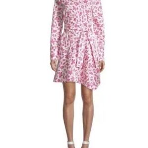 Derek Lam NWT Pink and White Floral Dress